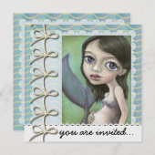 妊娠した人魚 招待状 (正面/裏面)