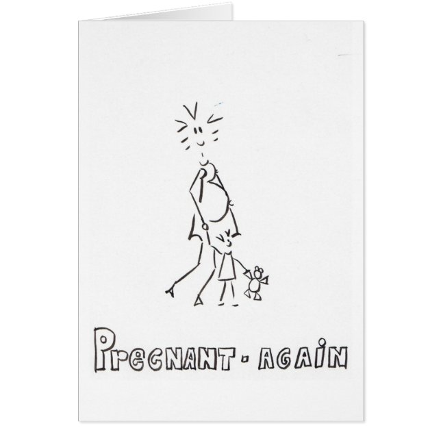 妊娠した再度 (正面)