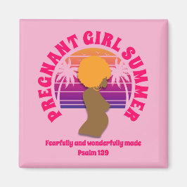 妊娠した女の子サマーカスタムクリスチャンの母になる マグネット