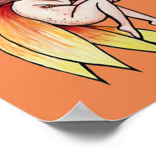 妊娠した妖精 ポスター (角)