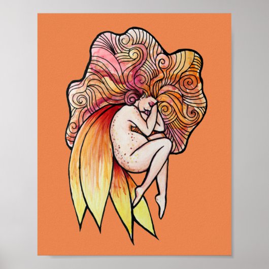 妊娠した妖精 ポスター (正面)