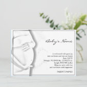 妊娠した腹ベビーのスケッチの発表 案内状 (スタンド正面)