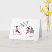 妊娠したFreakout カード (黄色い花)