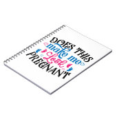 妊娠しているように見えるか? ノートブック (左側)