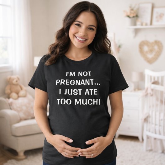 妊娠してません将来のママ Tシャツ
