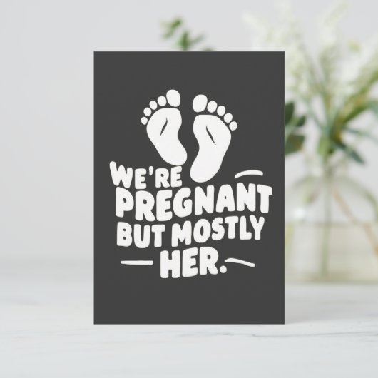 妊娠してるけど妊娠おもしろいパパ 招待状 (スタンド正面)