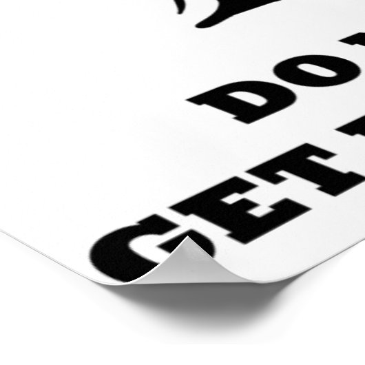 妊娠しない ポスター (角)