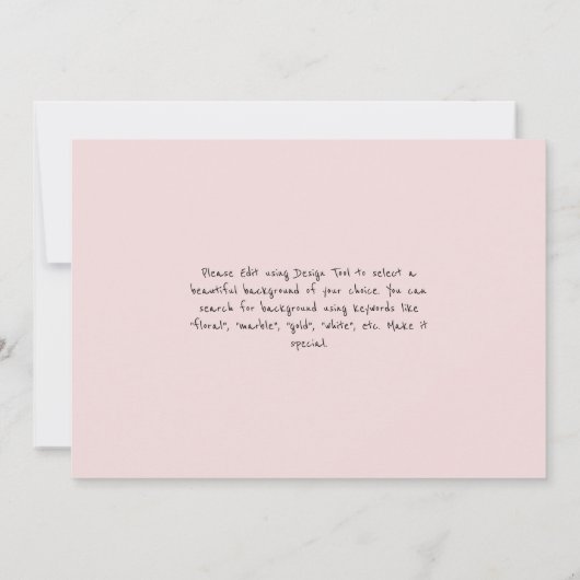 妊娠するシンプルために4つの写真コラージュのお母さん 案内状 (裏面)