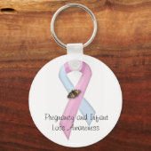 妊娠と乳児損失キーチェーン キーホルダー (正面)