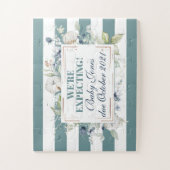 妊娠のお知らせが予想されるベビー ジグソーパズル (縦)