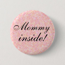 妊娠のお知らせ中のミイラ! 缶バッジ