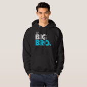 妊娠のためのビッグBroベビーデザイン パーカ (正面フル)