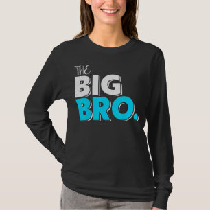 妊娠のためのビッグBroベビーデザイン Tシャツ