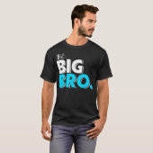 妊娠のためのビッグBroベビーデザイン Tシャツ (正面フル)