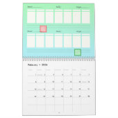 妊娠のカレンダー カレンダー (2月 2026)