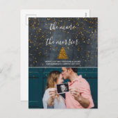 妊娠のメリークリスマスカードの詳細 シーズンポストカード (正面/裏面)