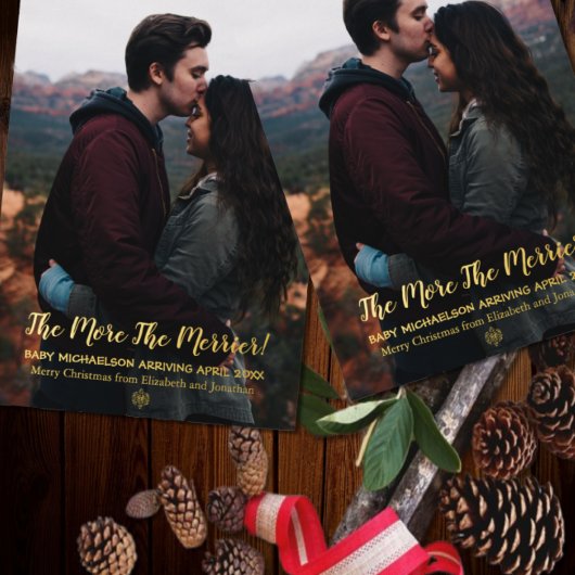 妊娠のメリー数が 箔シーズンカード