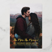 妊娠のメリー数が 箔シーズンカード (正面)