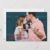 妊娠の写真メリーが多い シーズンカード (正面)