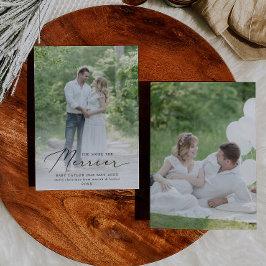 妊娠の写真メリーの繊細さ シーズンカード