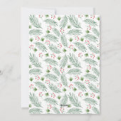 妊娠の写真メリーを発表する シーズンカード (裏面)