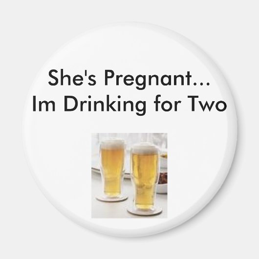 妊娠の口実 マグネット (正面)