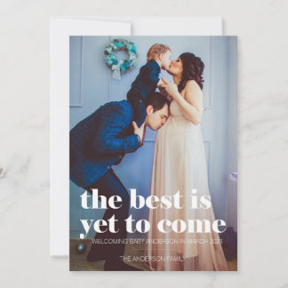 妊娠の告知最高のはまだ来〜だ シーズンカード