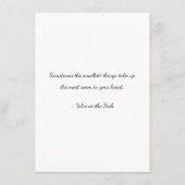 妊娠の告知！ エンクロージャーカード (裏面)