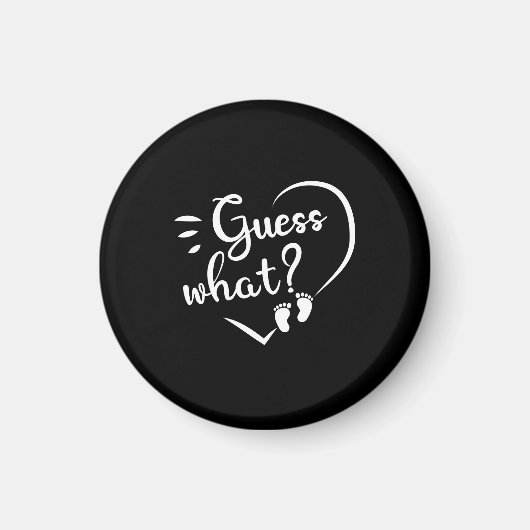 妊娠の告知 マグネット (正面)