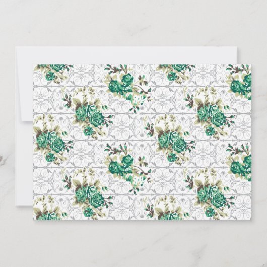 妊娠の告知 招待状 (正面)