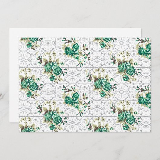 妊娠の告知 招待状 (正面/裏面)