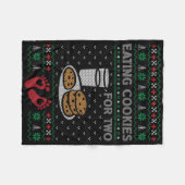 妊娠の新婦 フリースブランケット (正面(横))