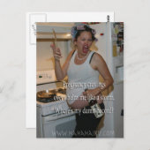 妊娠の気晴らしについての句 ポストカード (正面/裏面)