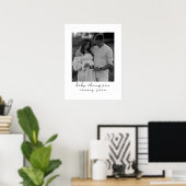 妊娠の発表かわいい来の近日超音波検査 ポスター (ホームオフィス)