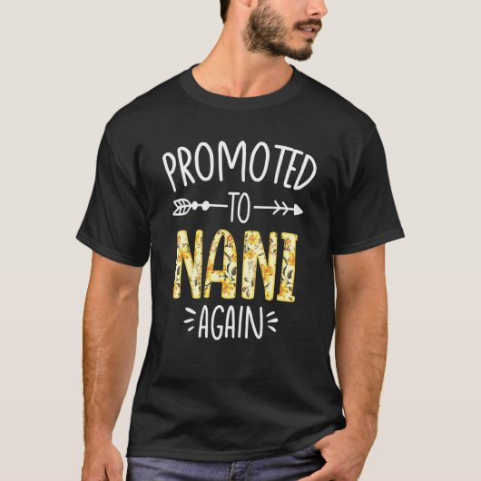 妊娠の発表すぐに再びNaniになる日F Tシャツ (正面)