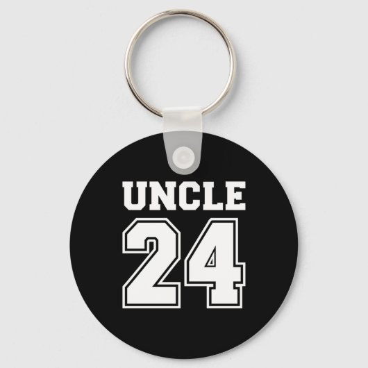 妊娠の発表のための叔父2024 キーホルダー (正面)