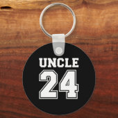妊娠の発表のための叔父2024 キーホルダー (裏面)