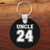 妊娠の発表のための叔父2024 キーホルダー (正面)