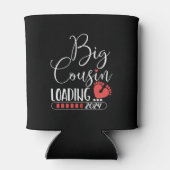 妊娠の発表のための2024年の大きないとこの積み 缶クーラー (裏面)