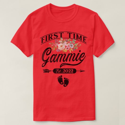 妊娠の発表の初めてのゲームのテスト Tシャツ (デザイン正面)