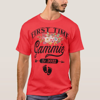 妊娠の発表の初めてのゲームのテスト Tシャツ