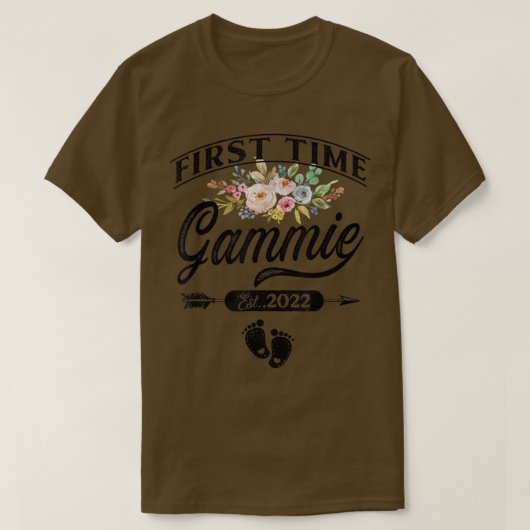 妊娠の発表の初めてのゲームのテスト Tシャツ (デザイン正面)
