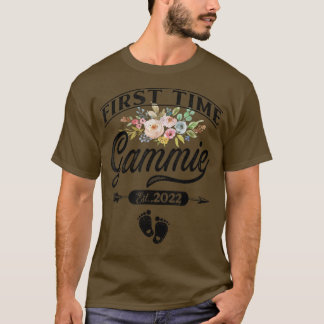 妊娠の発表の初めてのゲームのテスト Tシャツ