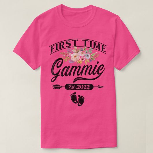 妊娠の発表の初めてのゲームのテスト Tシャツ (デザイン正面)