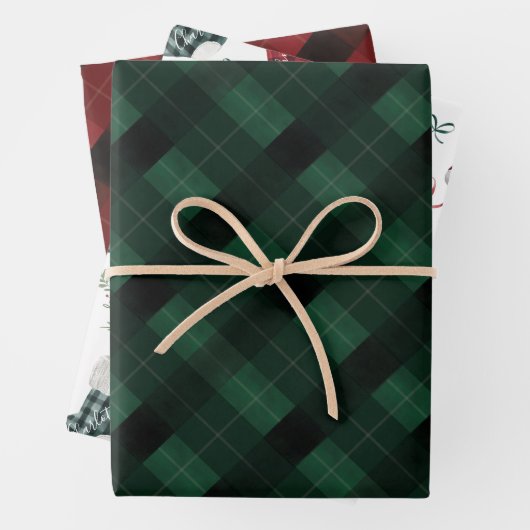 妊娠の発表の水の色の家族ストッキング ラッピングペーパーシート (インサイチュ)