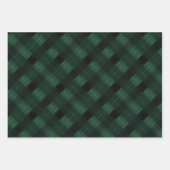 妊娠の発表の水の色の家族ストッキング ラッピングペーパーシート (正面)