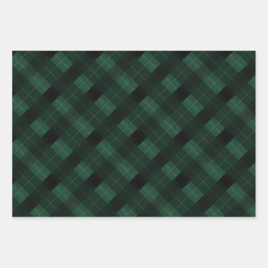 妊娠の発表の水の色の家族ストッキング ラッピングペーパーシート (正面)