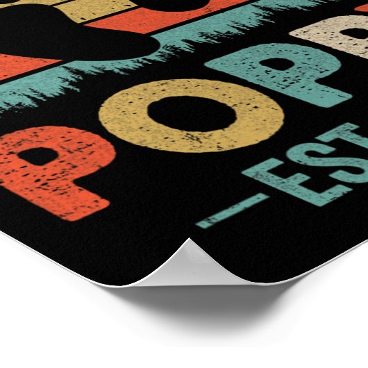 妊娠の発表はポピー2025 Blacに促進された ポスター (角)