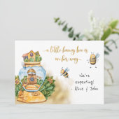 妊娠の発表をする母親の台本 案内状 (スタンド正面)