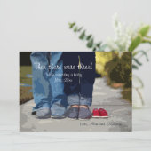 妊娠の発表を待っている 案内状 (スタンド正面)